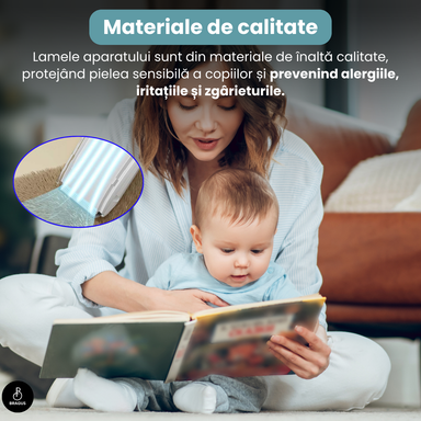 Aparat de Tuns pentru Bebelusi, Copii si Adulti, BRAGUS, 600mAh, 2 Trepte de Viteza, 2 Motoare Silentioase, Functie de Aspirare a Parului, Rezistent la Apa IPX7, Reincarcabil USB, 3 Piepteni Inclusi