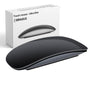 Mouse Wireless cu Gesturi, BRAGUS, Reîncărcabil USB-C, Ultra Subțire, 1600 dpi, 68gr, Mouse Touch cu Gesturi, Silențios, Design Elegant, Compact, Mouse fără fir, Compatibil cu Laptop, Telefon, Tabletă