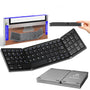Tastatură Pliabilă Ultra Subțire, Bluetooth 5.0, Reîncărcabilă USB, 140mAh, Autonomie 100h, Pliabilă în 3 secțiuni, 3 Conexiuni Simultane, Wireless, Compatibilă cu Android, iOS, Smart TV, PC, 200g